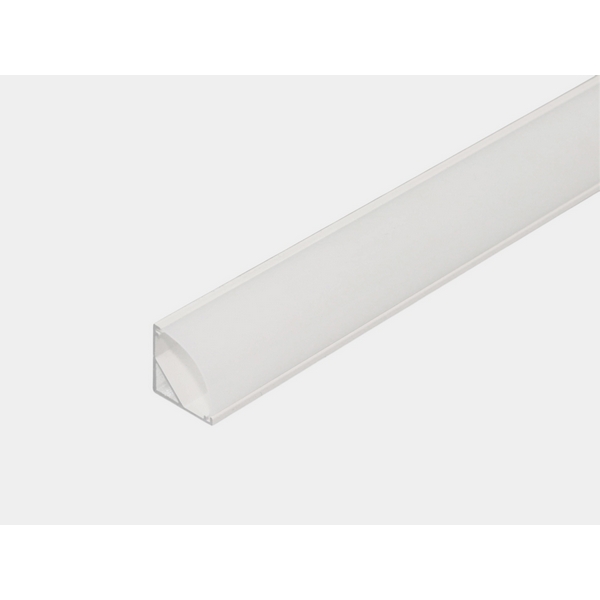 

Алюминиевый профиль угловой для однорядной ленты с экраном 2м SWG SF-1616-WH, SF SWG SF-1616-WH