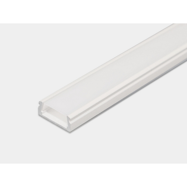 

Профиль алюминиевый SWG накладной П-образный 2м SWG SF-1506-WH, SF SF-1506-WH