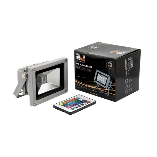 

Прожектор уличный светодиодный IP65 SWG FL-COB-10-RGB, Серый, FL-COB-10-RGB