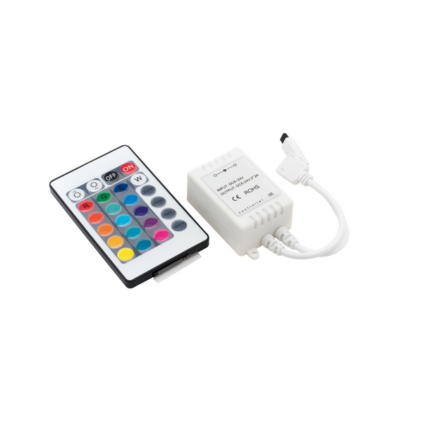 

Контроллер с пультом SWG IR-RGB-24-6A, IR-RGB-24-6A