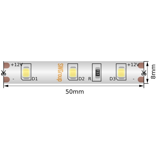 

Светодиодная лента SWG SWG260 SWG260-12-4.8-W-66-M, SWG260 SWG260-12-4.8-W-66-M