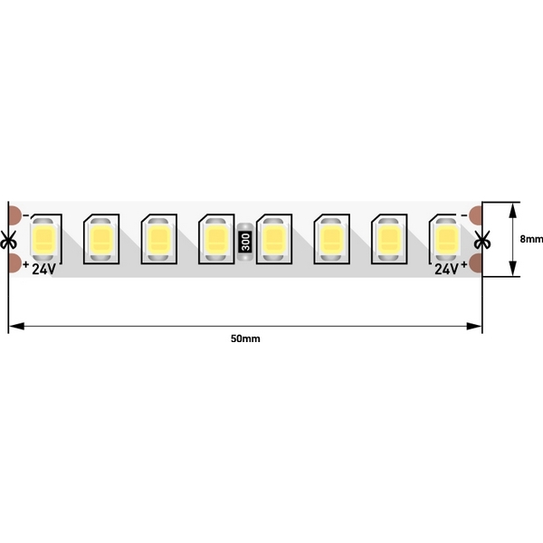 

Светодиодная лента SWG SWG2P160-24-14.4-W (5 шт.), SWG2P160-24-14.4-W