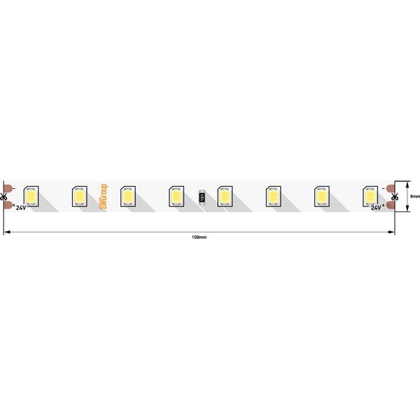 

Светодиодная лента SWG SWG2P80-24-7.2-W (5 шт.), SWG2P80-24-7.2-W