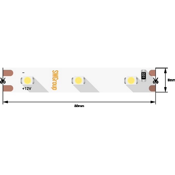 

Светодиодная лента SWG SWG360 SWG360-12-4.8-G-M, SWG360 SWG360-12-4.8-G-M