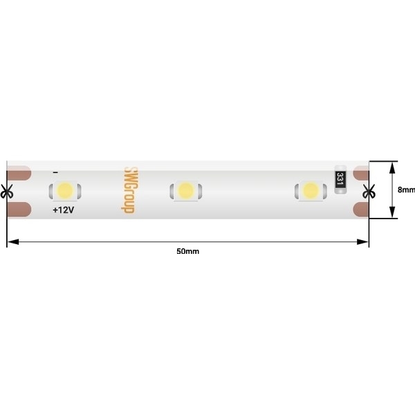 

Светодиодная лента SWG SWG360-12-4.8-NW-M (5 шт.), SWG360-12-4.8-NW-M
