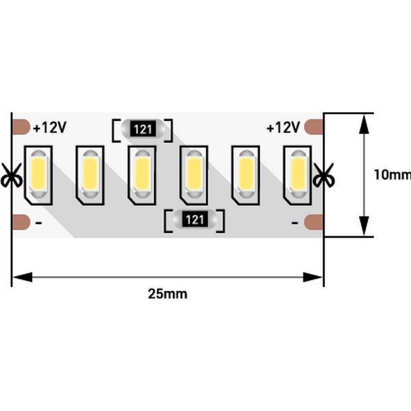 

Светодиодная лента SWG SWG4240-12-24-W (5 шт.), SWG4240-12-24-W