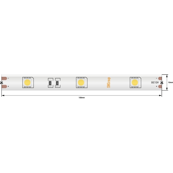 

Светодиодная лента SWG SWG530-12-7.2-W-65 (5 шт.), SWG530-12-7.2-W-65