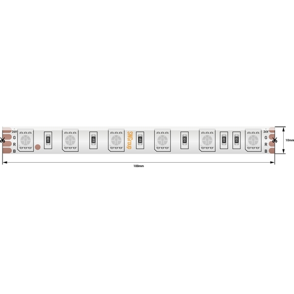 

Светодиодная лента SWG SWG560-24-14.4-RGB-65 (5 шт.), SWG560-24-14.4-RGB-65