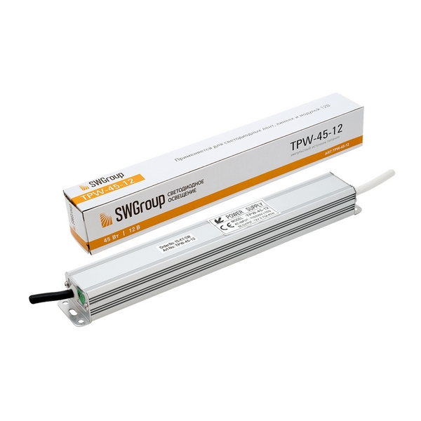 

Блок питания TPW-45-12 IP67 (SWG), TPW-45-12