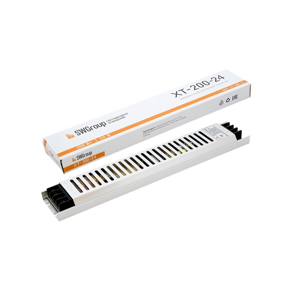 

Блок питания 220V ультратонкий SWG XT-200-24, XT-200-24