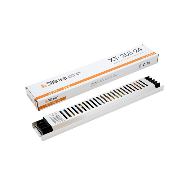 

Блок питания 220V ультратонкий SWG XT-250-24, XT-250-24