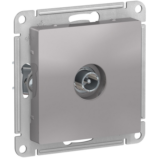 

ТВ-розетка проходная (алюминий) Systeme Electric AtlasDesign ATN000391, AtlasDesign ATN000391