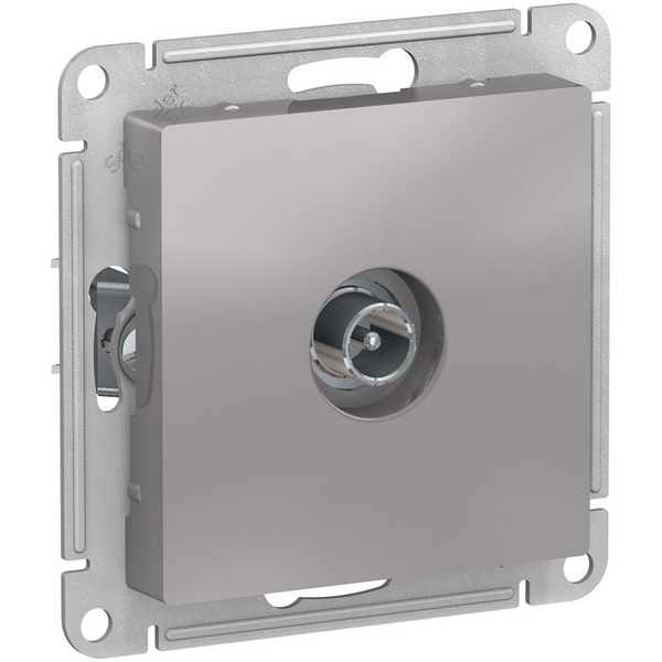 

ТВ-розетка проходная (алюминий) Systeme Electric AtlasDesign ATN000392, AtlasDesign ATN000392