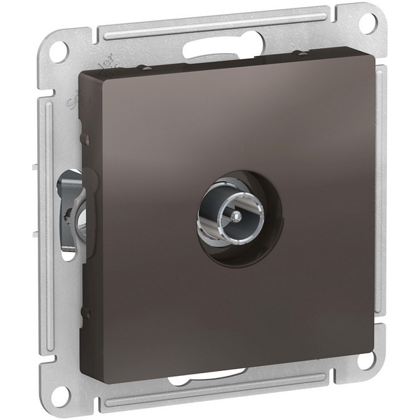 

ТВ-розетка проходная (мокко) Systeme Electric AtlasDesign ATN000691, AtlasDesign ATN000691