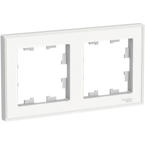 

Рамка на 2 поста (белый) Systeme Electric AtlasDesign ATN200102, AtlasDesign ATN200102