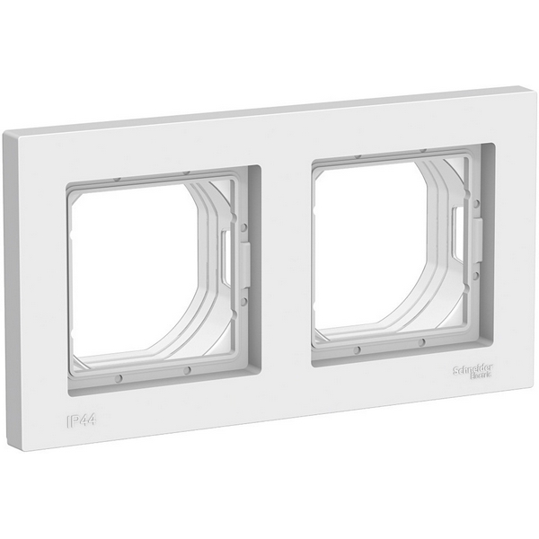 

Рамка на 2 поста (белый) Systeme Electric AtlasDesign ATN440102, AtlasDesign ATN440102