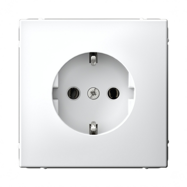 

Розетка с заземлением (белый) Systeme Electric GAL000143S, GAL000143S