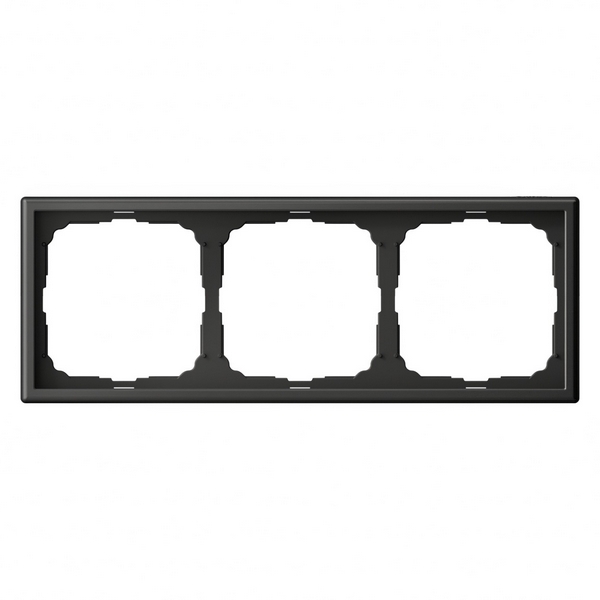 

Рамка на 3 поста (базальт) Systeme Electric GAL001403, Черный, GAL001403