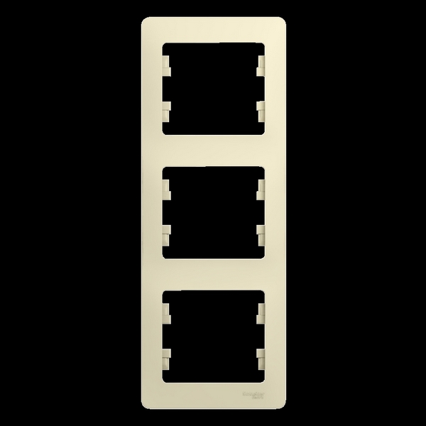 

Рамка на 3 поста (бежевый) Systeme Electric GSL000207, GSL000207