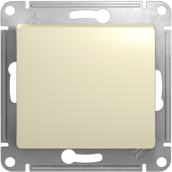 Изображение товара Выключатель встраиваемый одноклавишный Systeme Electric GSL000261 бежевый