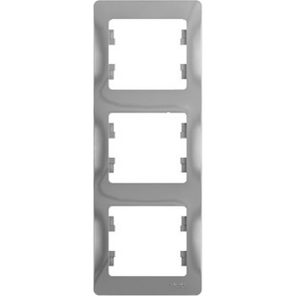 

Рамка на 3 поста (алюминий) Systeme Electric GSL000307, GSL000307