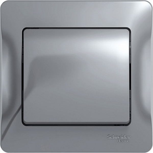 

Выключатель одноклавишный (алюминий) Systeme Electric GSL000312, GSL000312