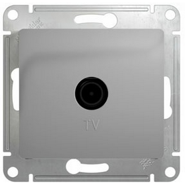 

ТВ-розетка оконечная (алюминий) Systeme Electric Glossa GSL000391, Glossa GSL000391