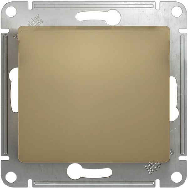 

Выключатель встраиваемый одноклавишный (титан) Systeme Electric GSL000411, GSL000411