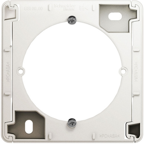 

Коробка наружного монтажа (перламутровый) Systeme Electric Glossa GSL000600, Glossa GSL000600