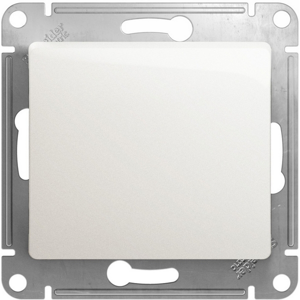 

Выключатель одноклавишный (перламутровый) Systeme Electric Glossa GSL000661, Glossa GSL000661