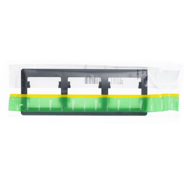 

Рамка на 3 поста (антрацит) Systeme Electric Glossa GSL000703, Серый, Glossa GSL000703