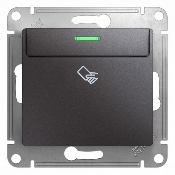 Выключатель карточный с подсветкой (графит) Systeme Electric GSL001369