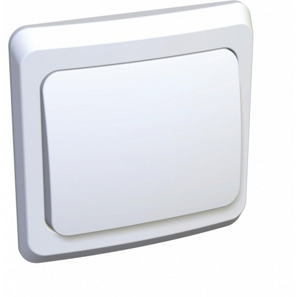 

Выключатель одноклавишный (белый) Systeme Electric Этюд KC10-001B, Этюд KC10-001B