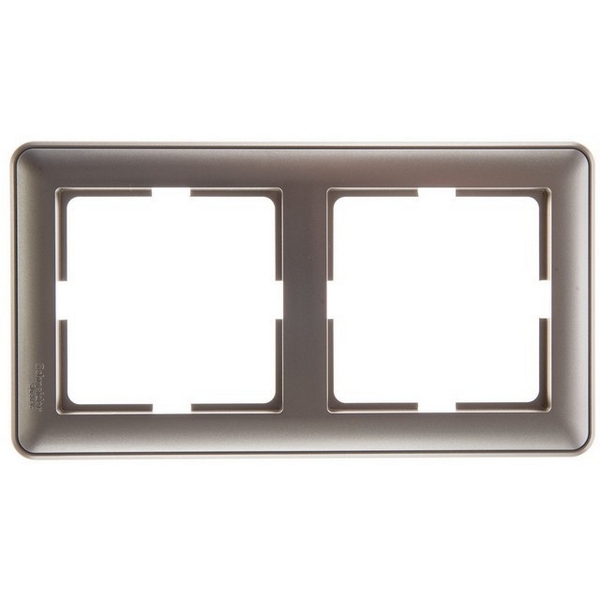 

Рамка на 2 поста (шампань) Systeme Electric W59 KD-2-48, W59 KD-2-48