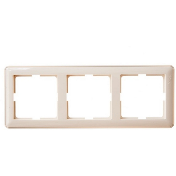 

Рамка на 3 поста (слоновая кость) Systeme Electric W59 KD-3-28, W59 KD-3-28