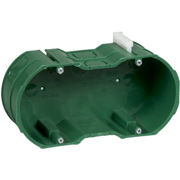 

Коробка монтажная (зеленый) IP40 Systeme Electric Glossa KM-252, Glossa KM-252