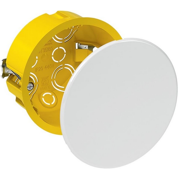 

Крышка для монтажной коробки (белый) Systeme Electric LEX1420540R, LEX1420540R