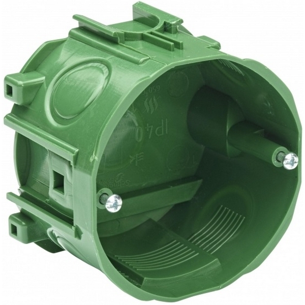 

Коробка монтажная под бетон с винтами (зеленый) Systeme Electric Multifix Modulo LEX1420572MR, Multifix Modulo LEX1420572MR