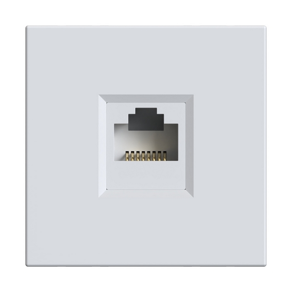 

Розетка Ethernet RJ-45 (белый) Systeme Electric W45 RIN-144K5E-B, W45 RIN-144K5E-B
