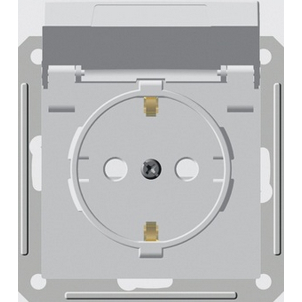 

Розетка встраиваемая с заземлением, шторками и крышкой (белый) IP44 Systeme Electric RS16-152B-1-86, RS16-152B-1-86