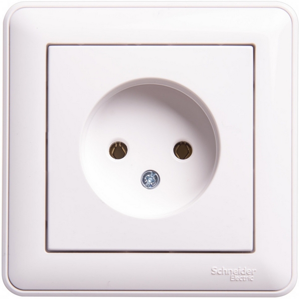 

Розетка без заземления (Белый) Systeme Electric W59 RS16-153-18, W59 RS16-153-18