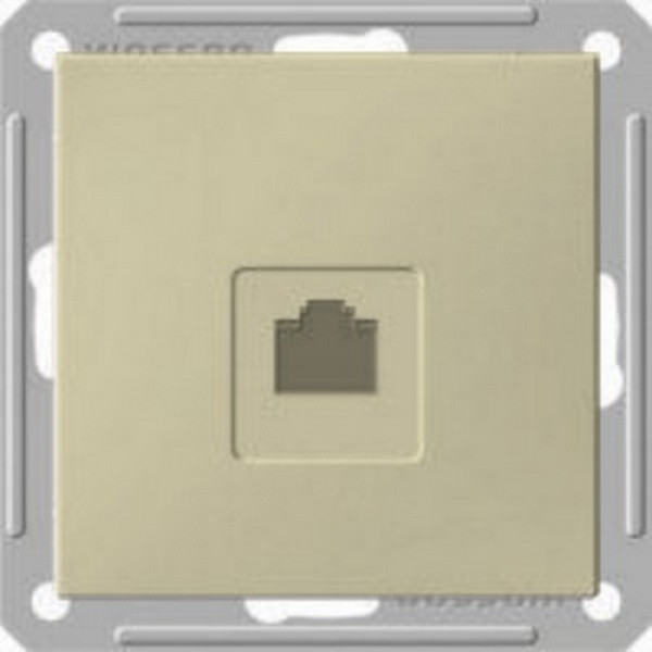

Розетка Ethernet RJ-45 (слоновая кость) Systeme Electric W59 RSI-152K5E-2-86, W59 RSI-152K5E-2-86