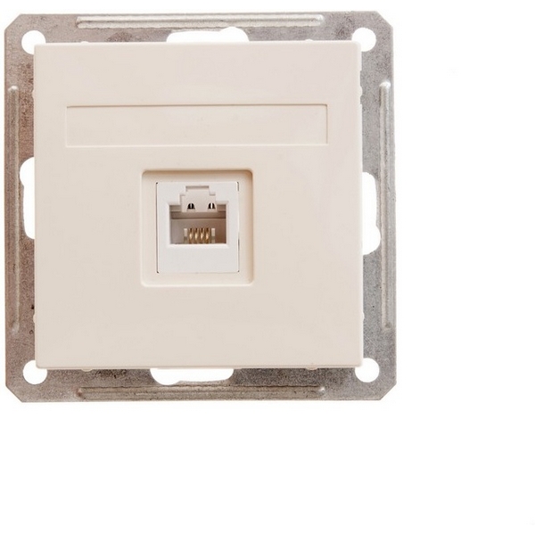 

Телефонная розетка RJ-11 (слоновая кость) Systeme Electric W59 RSI-152T-2-86, W59 RSI-152T-2-86