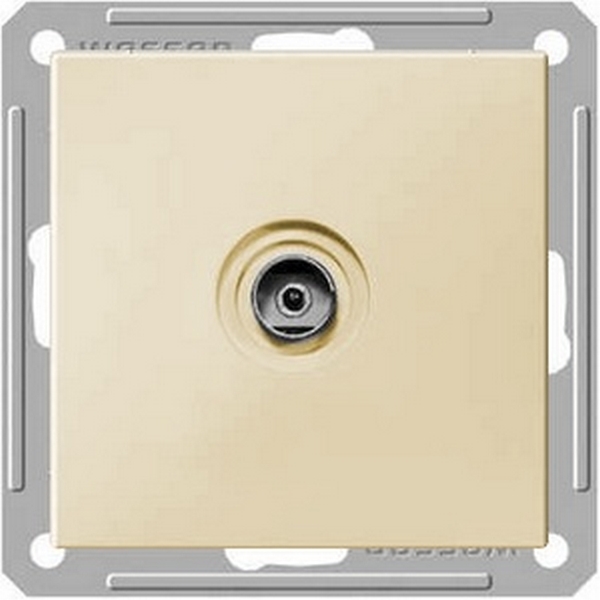 

ТВ-розетка оконечная (слоновая кость) Systeme Electric W59 RTS-151-2-86, W59 RTS-151-2-86