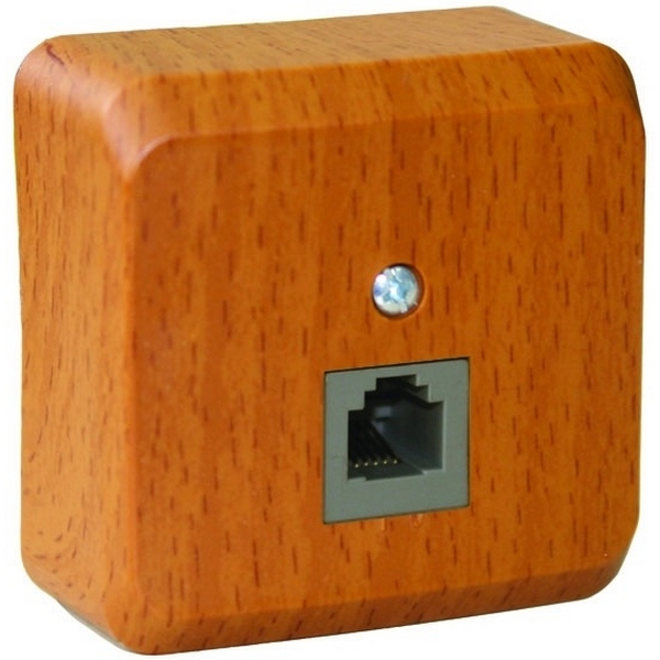 

Телефонная розетка RJ-11 (бук) Systeme Electric Этюд TELA-001T, Этюд TELA-001T