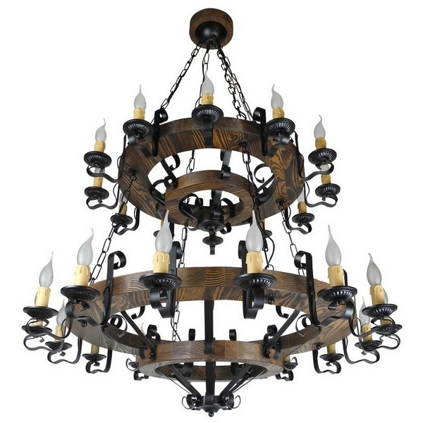 

Подвесная люстра большая Тарьсма Ш-28 ST28LRH103 подсвечник, Коричневый, Ш Ш-28