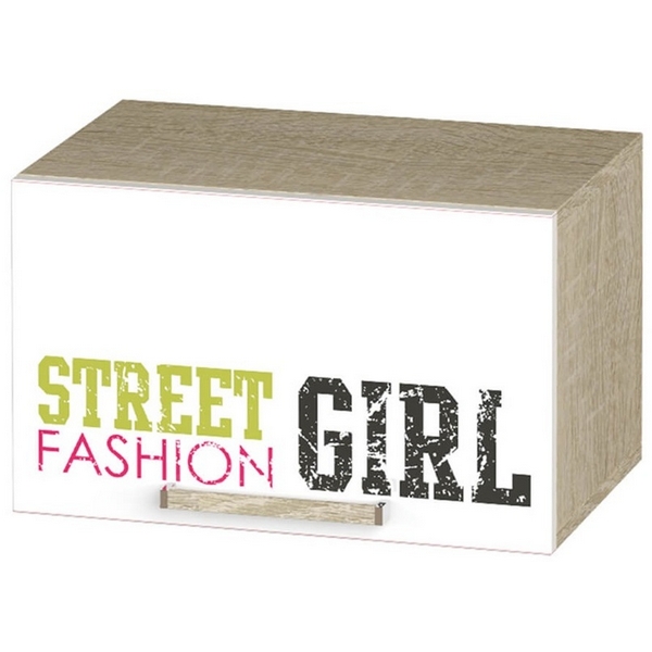 

Шкаф БТС антресольный Сенди АН-03 STREET GIRL, Коричневый, Сенди 00-00007210