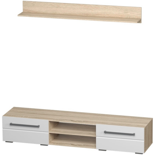 

Полка с тумбой БТС Милан ТБ-11, дуб, Коричневый, Милан 00-00007412