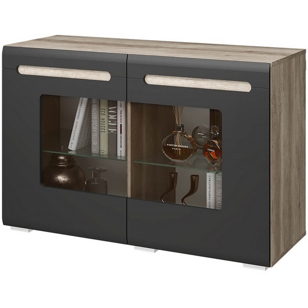 

Комод БТС Наоми КМ-10, Дуб каньон/Графит нубук, Серый, Наоми 00-00025931