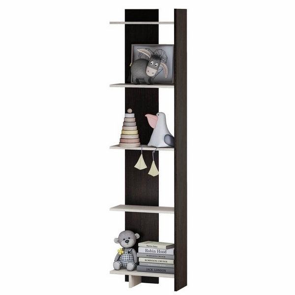 

Стеллаж БТС открытый Бейсик 2, венге/лоредо, Коричневый, Бейсик 00-00028820